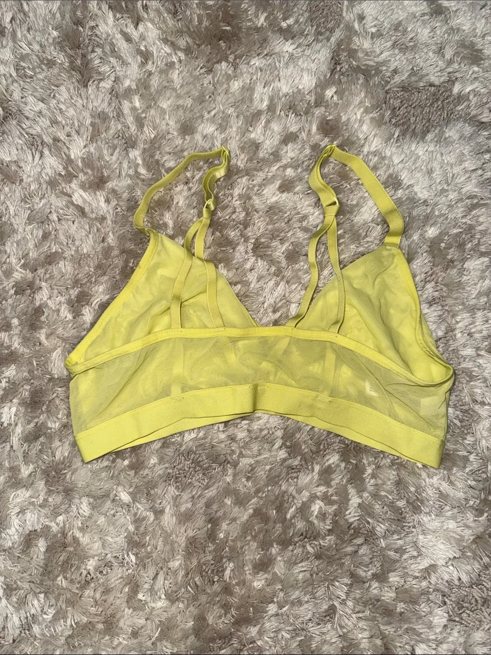 Lightweight Yellow Bralette - Picture 2 of 8